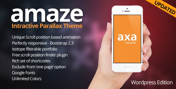 AMAZE-Wordpress-Interactive-Parallax-Theme