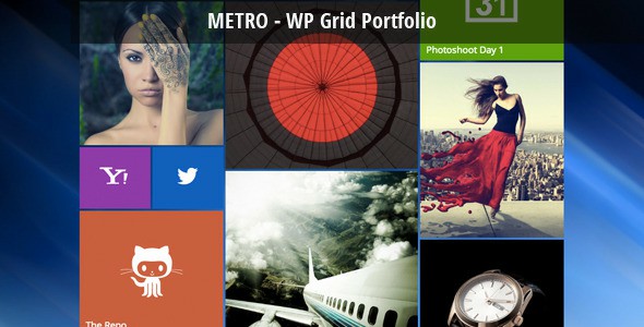 Metro – WordPress Grid Portfolio