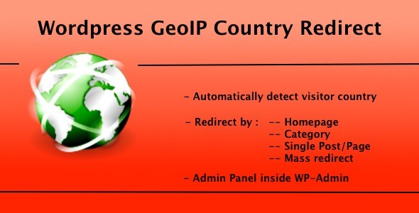 WP-GeoIP-Country-Redirect