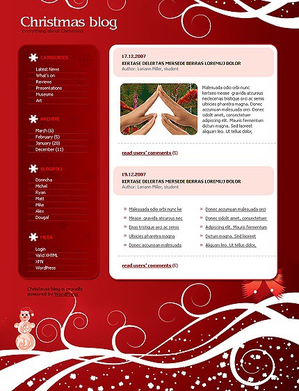 wordpress-Christmas-blog-theme2