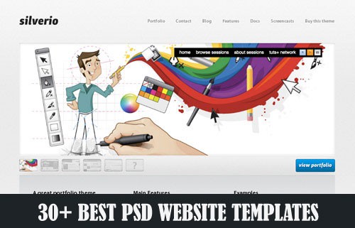 Best PSD Website Templates
