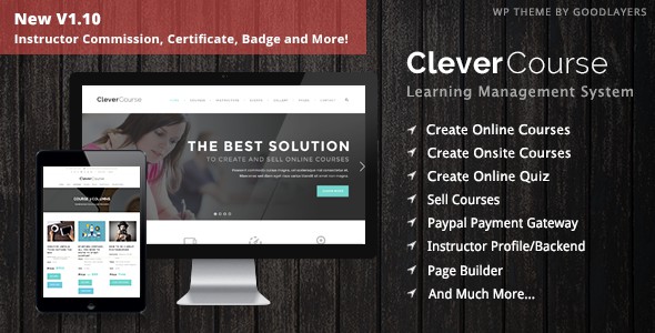 Clever-Course-Learning-Management-System-Theme