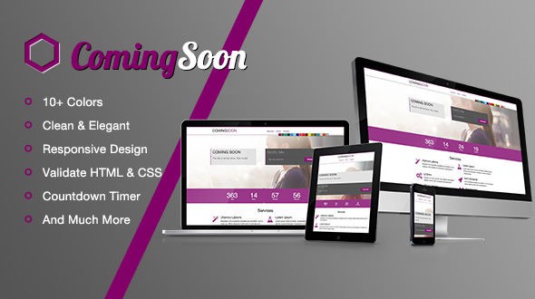 ComingSoon – A Responsive Under Contruction Template11