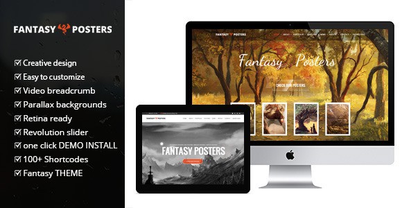 Fantasy-Posters-One-Page-Fantasy-Wordpress-Theme