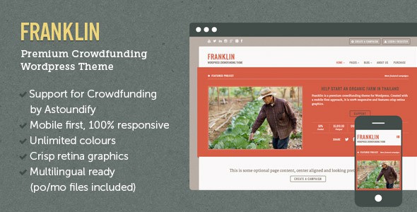 Franklin-Wordpress-Crowdfunding-Theme