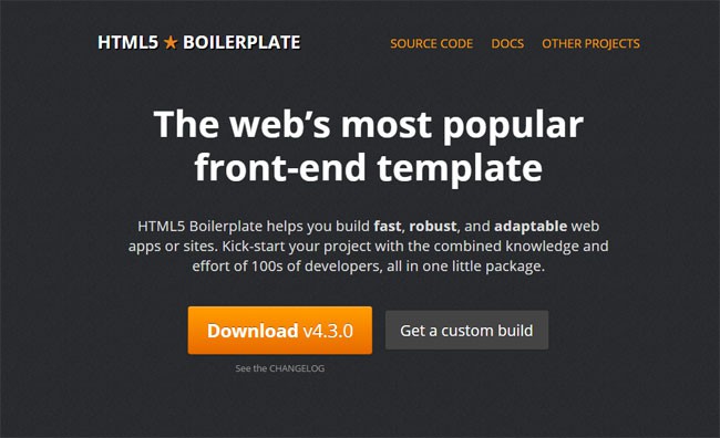 HTML5 Boilerplate for Wordpress