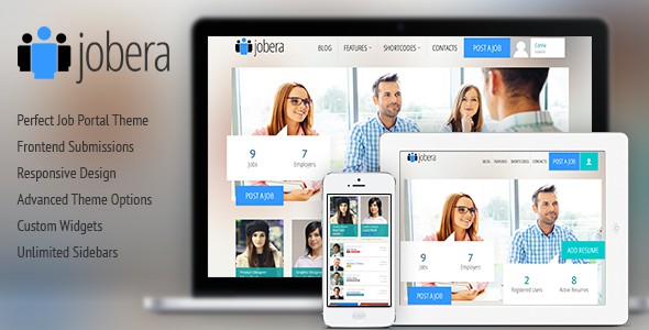 Jobera – Job Portal WordPress Theme