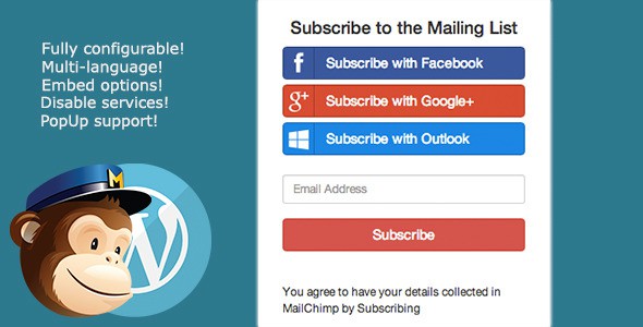 MailChimp-Social-WordPress
