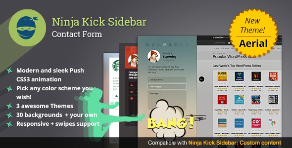Ninja-Kick-Sidebar-Contact-Form