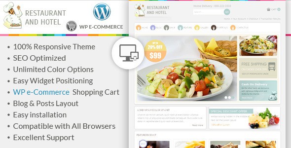 Restaurant-Wordpress-E-Commerce-Theme