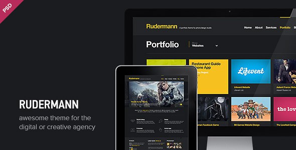 Rudermann-Agency-Business-PSD-Template
