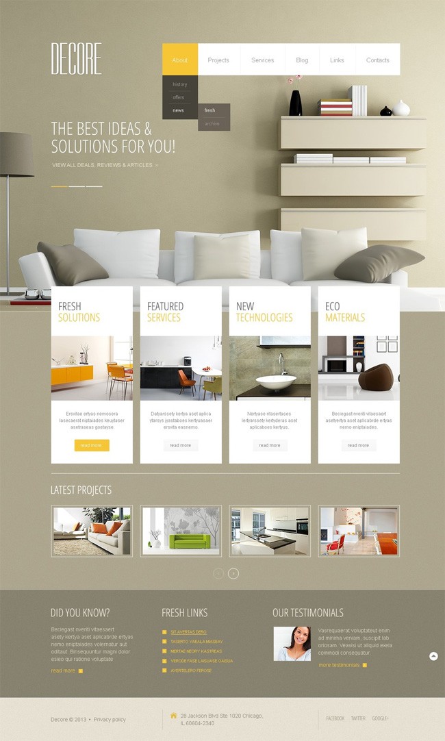 Stylish-Interior-Design-WordPress-Theme