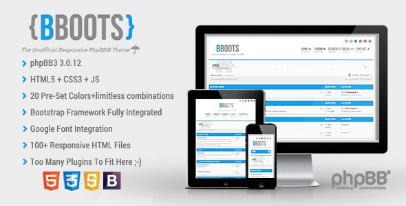 bboots-html5css3-fully-responsive-phpbb3-theme