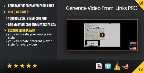 generate-video-from-links-pro-wordpress-plugin