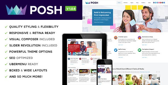 posh-responsive-multipurpose-wordpress-theme