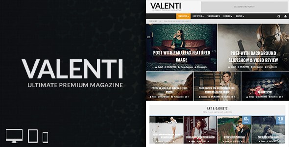 valenti wordpress hd review magazine news theme