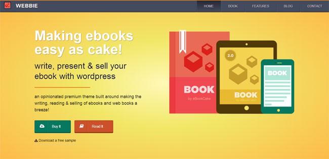 webbie-wordpress-theme-for-ebook-authors