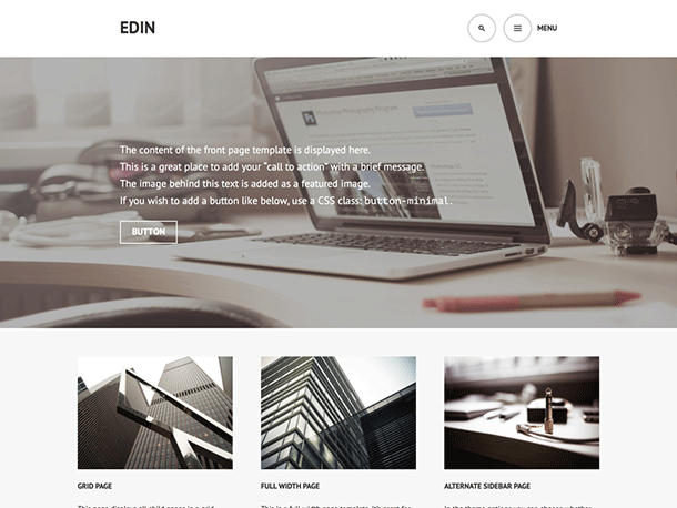 Edin-WordPress-Theme