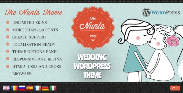 nunta-WordPress-wedding-theme