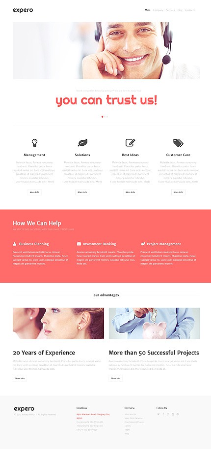 Consulting Firm WordPress Theme