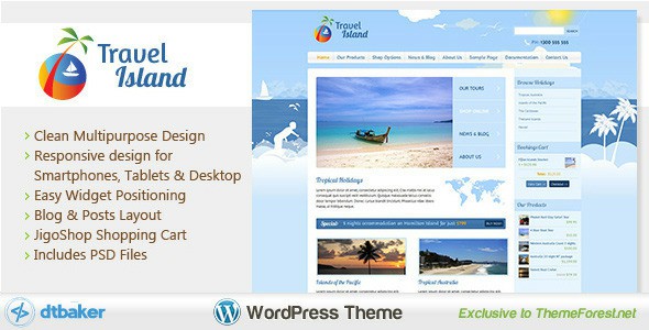 travel-island-wordpress