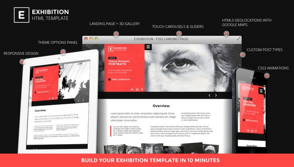 exhibition-wp-photography-art-landing-page