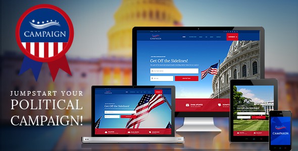 Campaign Your Political WordPress Theme