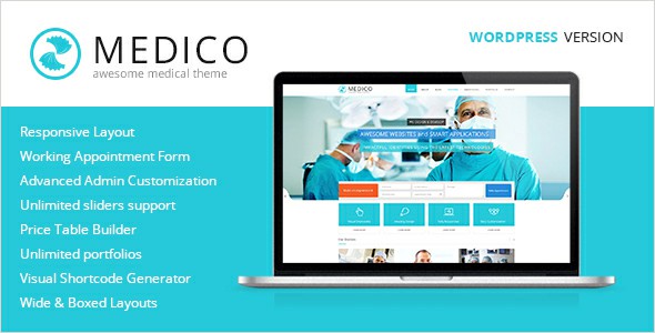 Medico Medical Health WordPress Theme