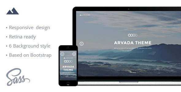 Arvada — Creative Coming Soon Maintenance Mode Template