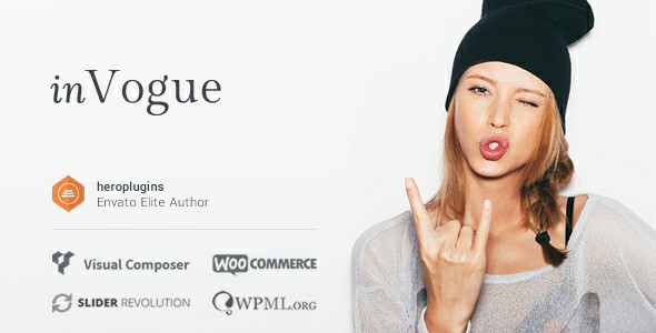 inVogue WordPress Fashion Shopping Theme