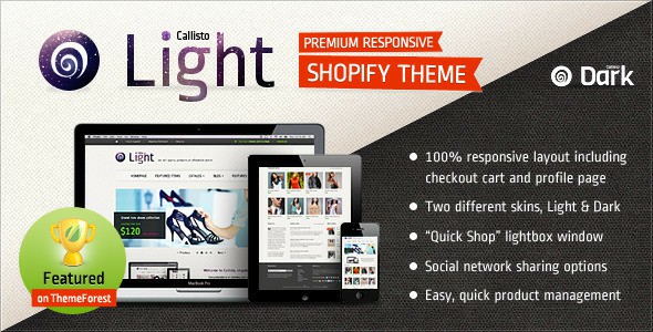 Callisto for Shopify Premium Responsive Theme