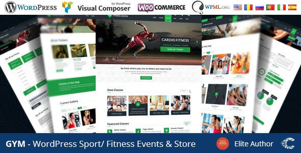 GYM Sport Fitness Bootstrap Responsive Theme
