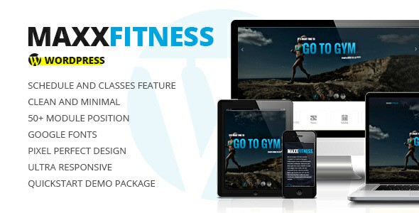 Maxx Fitness Responsive WordPress Theme
