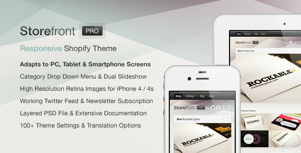 Storefront Pro for Shopify — Premium Theme