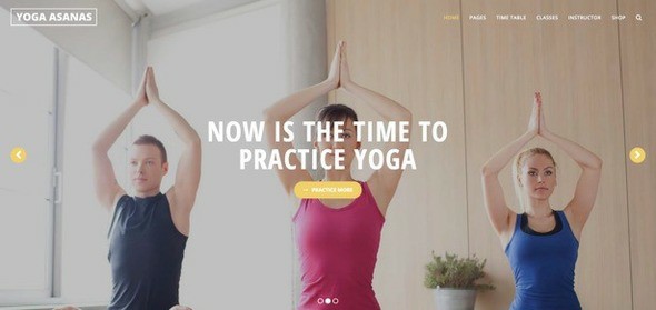 Yoga Health Beauty Yoga WordPress Theme